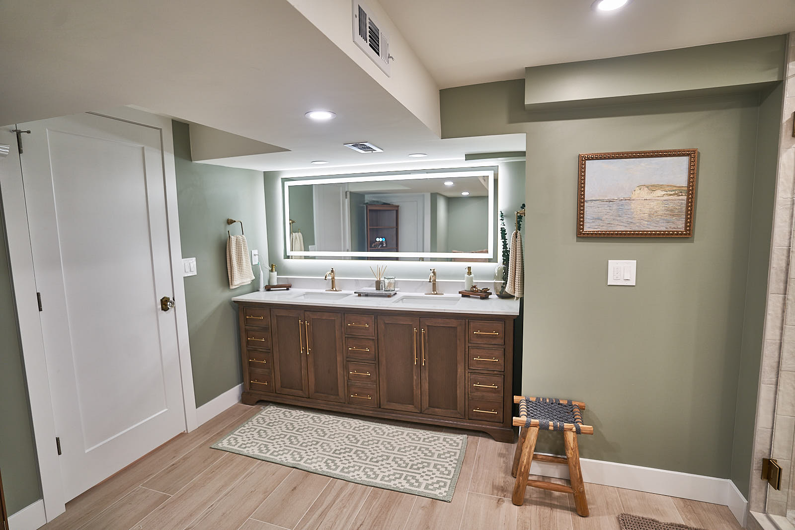 SLC master bathroom build: Completed bathroom (Photo 5/10)